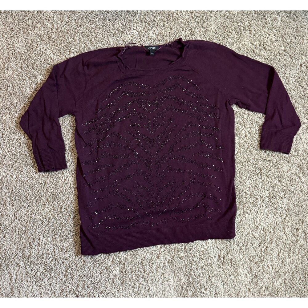 Apt. 9 3/4 sleeve top